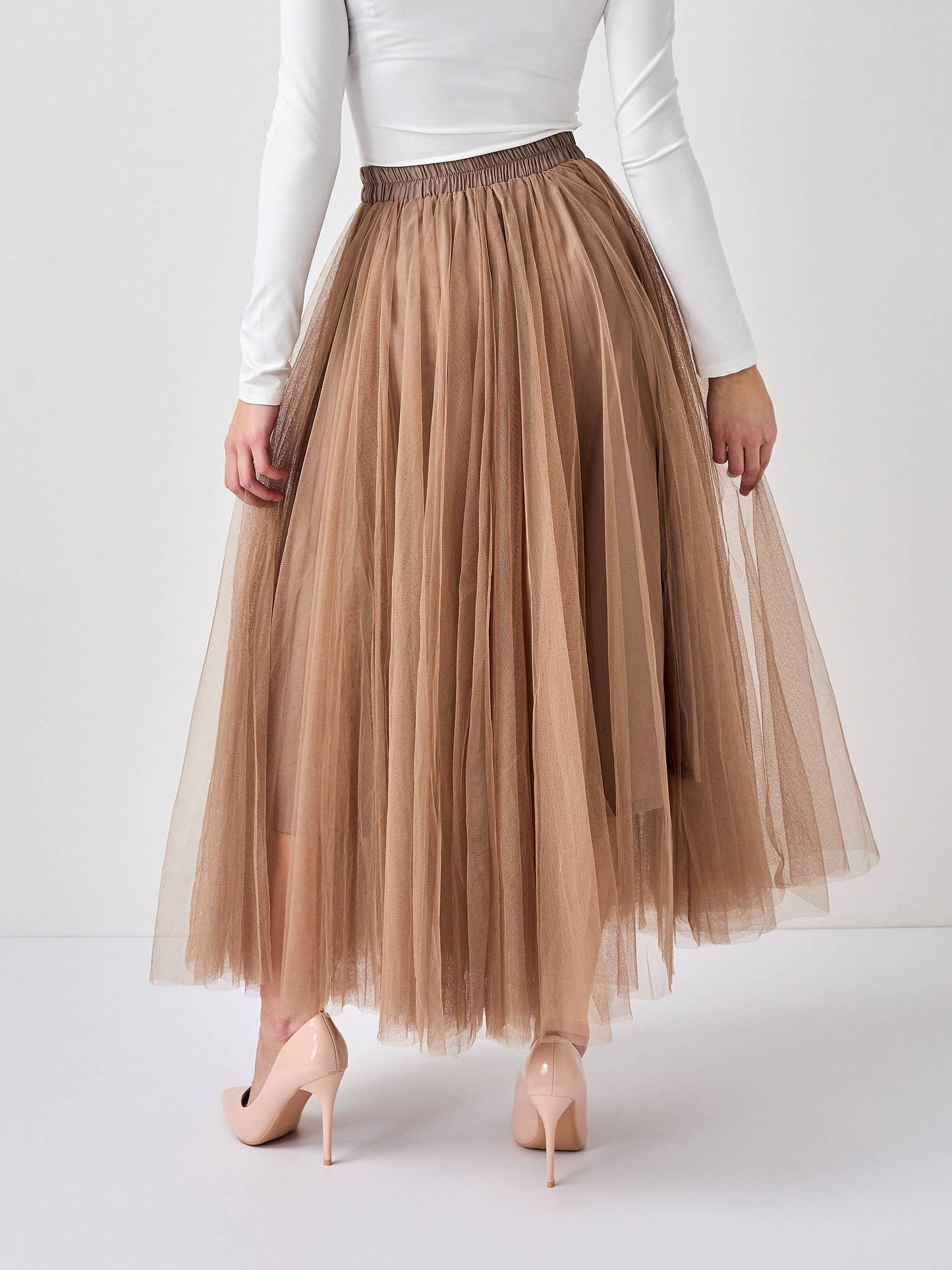 Aria tulle Taupe