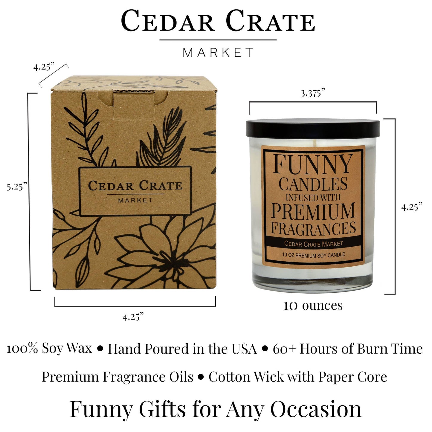 A True Friend Makes You Laugh So Hard You Pee A Little Soy Candle