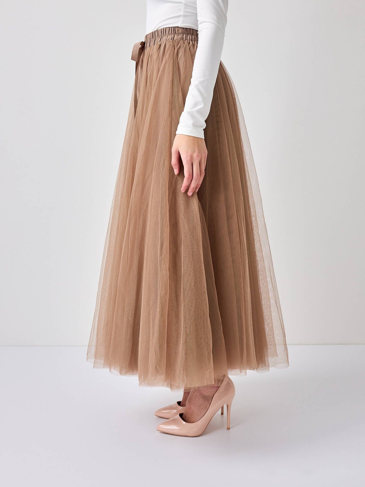 Aria tulle Taupe