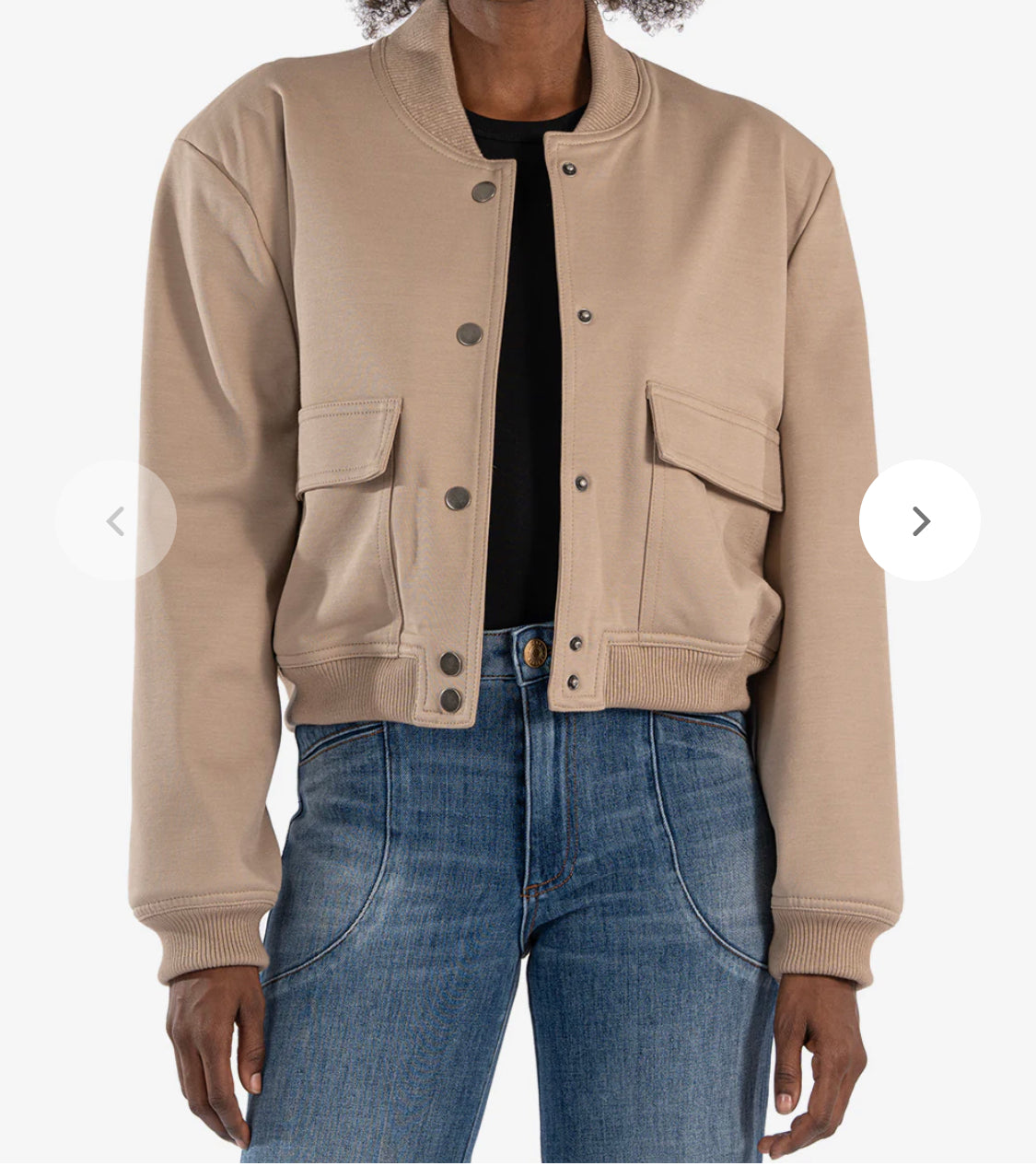 Twill Bomber Jacket