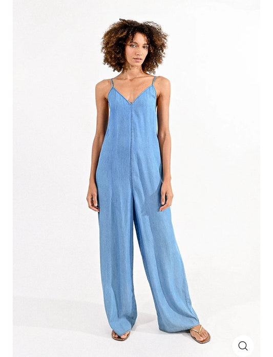 Chambray Jumpsuit