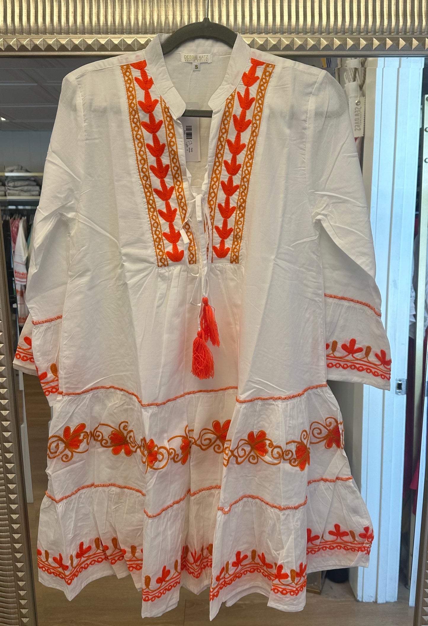 Embroidered dress