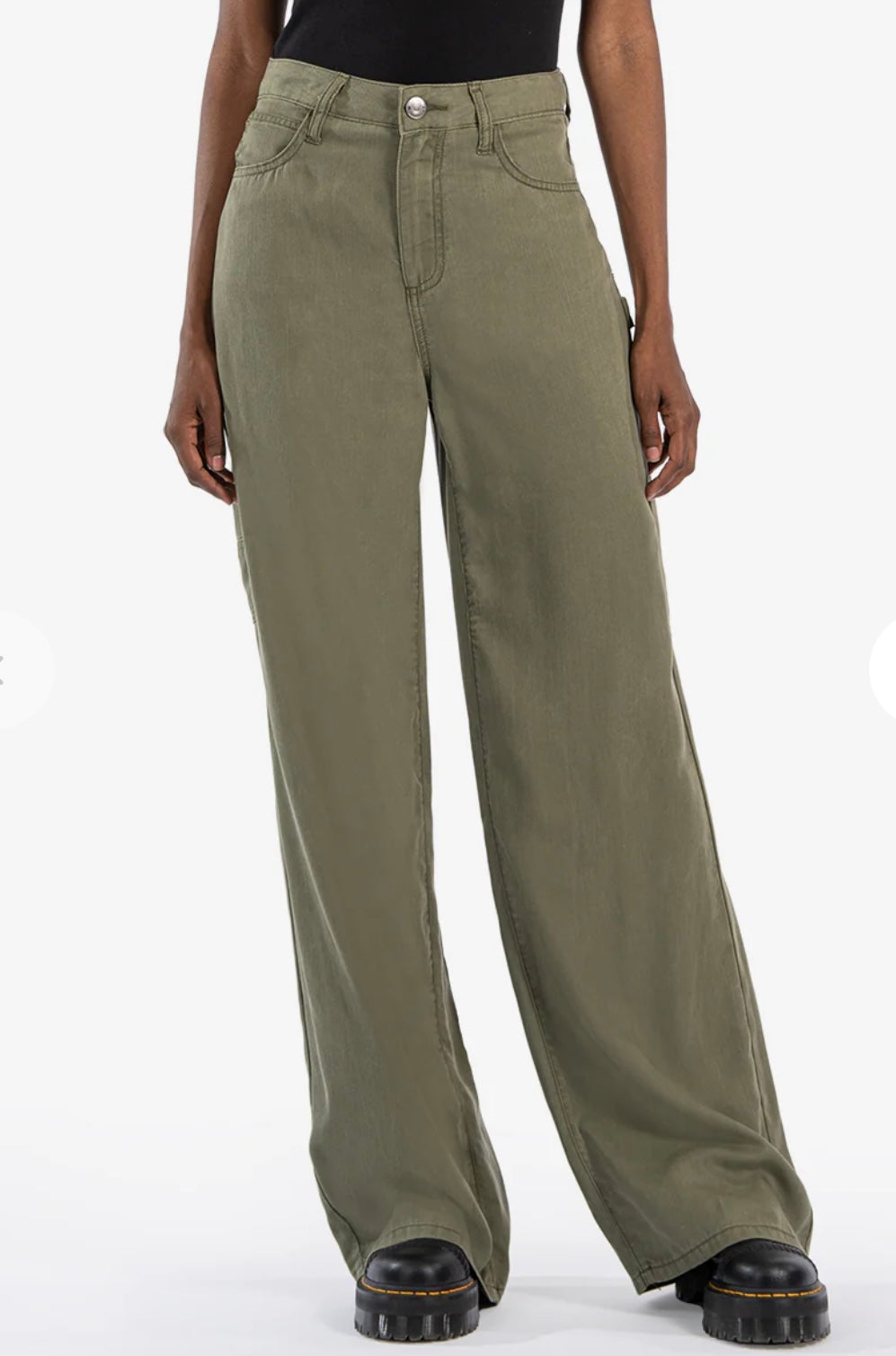 Kut from the Kloth High Rise Wide Leg Pants