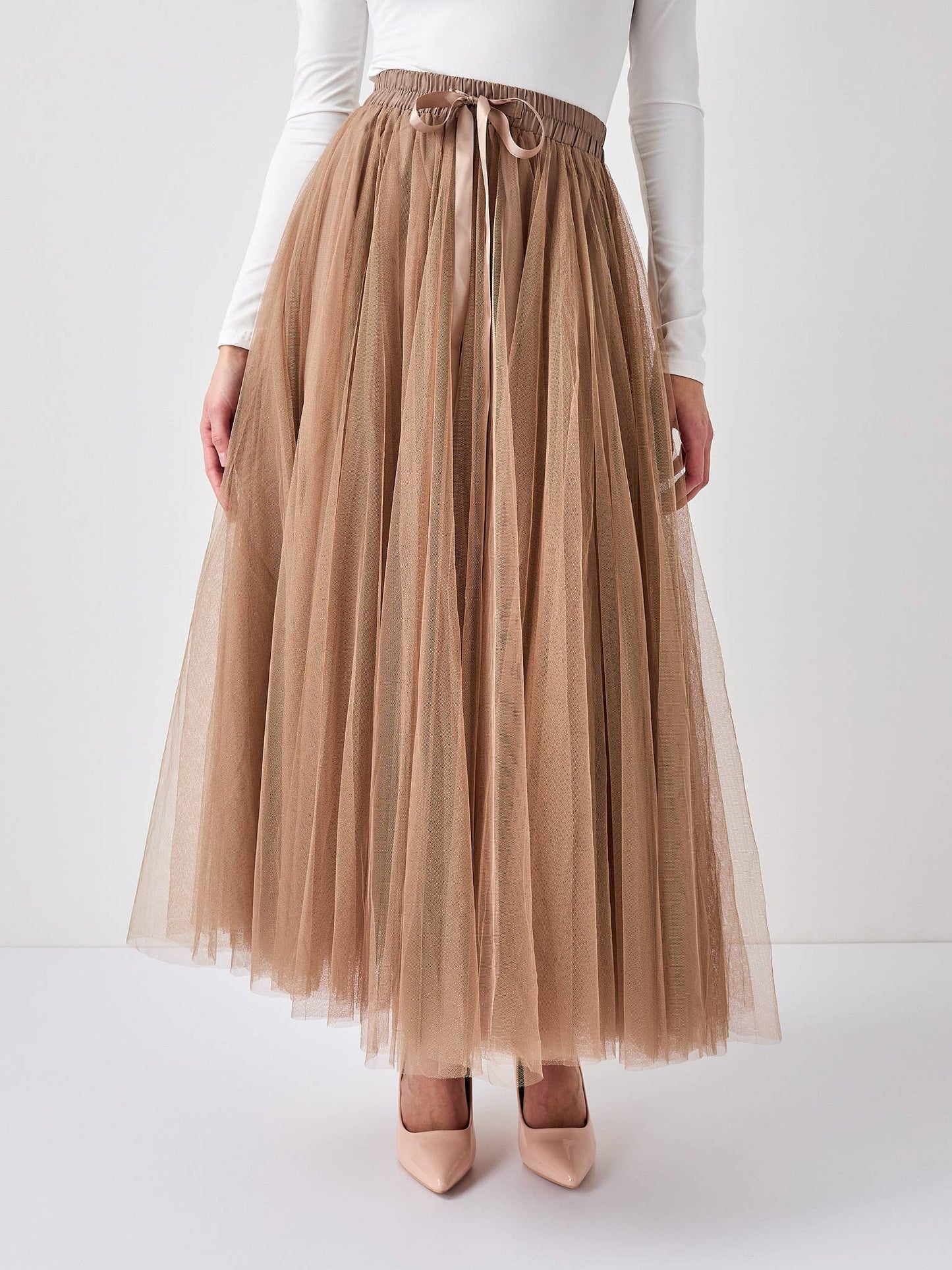 Aria tulle Taupe