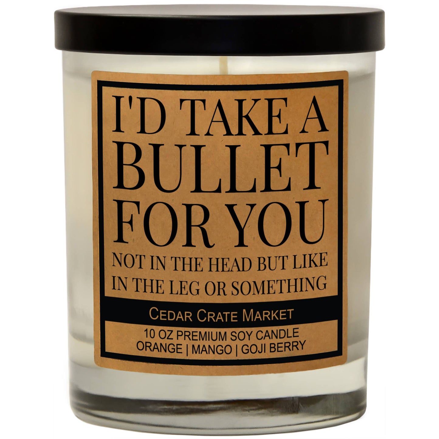 I'd Take A Bullet For You | Exotic Orange Blossom 100% Soy Candle